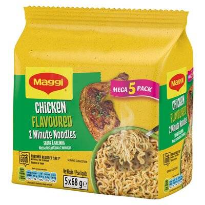 Maggi Chicken 2 Minute Noodles 5 x 68g
